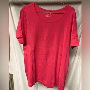 White Stag Women's Bright Pink Short Sleeve Tee